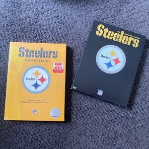 NWT TWO PITTSBURGH STEELERS  DVD SETS